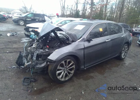 2015 Honda Accord Sport из США, поврежденный, VIN 1HGCR2F5XFA086486